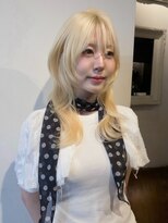 ブロック ジャポン(bloc japon)&nbsp;ハイレイヤーハッシュカット　ブロンド