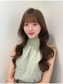 レイヤー韓国ヘア
