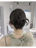 【大人気トレンド♪カチモリアレンジ】結婚式ヘア/お呼ばれヘア
