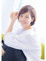 ネオリーブアーチ 武蔵小山店(Neolive arch) 大人可愛い耳かけショートボブ