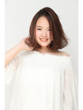 オーガニックエコ 川越(organic+eco) ワンカールボブ【川越/本川越/イルミナカラー/ヘッドスパ】