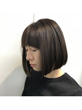 ベルヘアー 岩国店(Bell hair) 髪質改善で作るサラフワボブ