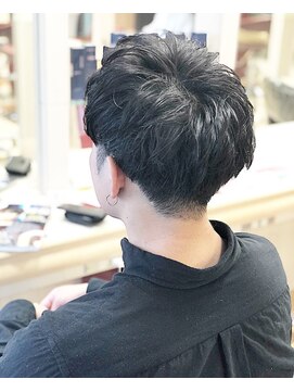 ヘアークリアー 春日部 メンズ/トレンドショートマッシュスタイル/大人のマッシュ