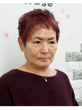 美容室オーブ おいらせ店 くるふぉわ ミディアムショート