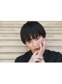 黒髪×ショート×モード