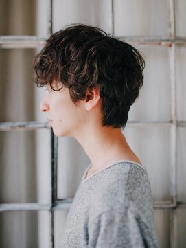 エクファフォーメン(EX-FA FOR MEN) ～EX-FA FOR MEN～ネープレス×無造作パーマフェザーマッシュ