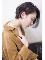 オーストヘアー リュウール(Aust hair Lueur)&nbsp;マニッシュショート×グレージュグラデーション