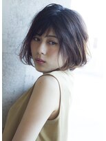 ロミー 本厚木(ROMMY.)&nbsp;小顔　シースルーバング　ココアブラウン