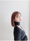10代20代30代韓国ショートハイトーンシースルー甲斐ジュンヤ