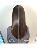 アールサロンプラスキャスパ 自由が丘(Rrsalon+CASPA)&nbsp;【髪質改善】高濃度水素Tr/質感矯正/透明感艶カラー/美髪/ツヤ髪