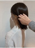 ローグ金町美容室《沙月》 ベージュイヤリングカラー