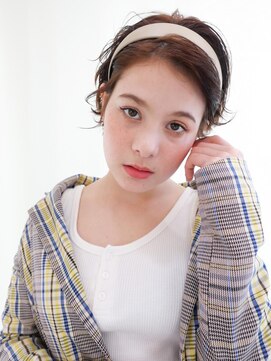 ネオリーブアイム 横浜西口店(Neolive aim) ショート★カチューシャアレンジ