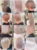 2021 大人気　ミルクティーホワイトヘア特集