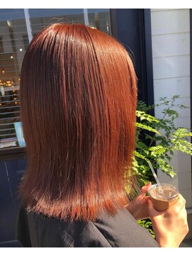 ヴィッカ ヘアーアンドメイク(vikka. hair and make) orange