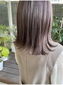【hair salon W】グレージュカラー