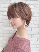 【春日美月】大人かわいい★手櫛で立体感ショートヘア