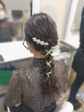 ヘアセットサロン ミント(Hair set salon MINT) 編みおろし