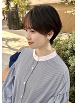 ロンドプロフィール 浦和(Lond profil)&nbsp;Lond.海気　大人丸みショート　浦和ショートカット