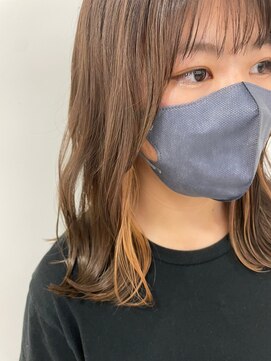 シック 大宮西口(CHIC) 艶髪◇インナーカラー/オレンジ