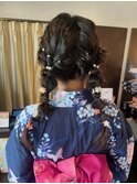 浴衣着付け ヘアセット