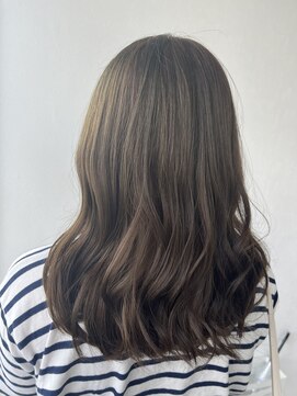 アオ 甲府本店(AO) ナチュラルロングボブ