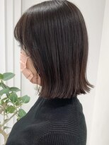 ガーデンヨコハマエスト(GARDEN YOKOHAMA est)&nbsp;似合わせカットボブイメチェンフルバング黒髪トリートメント
