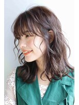 ヘアリゾート粋 トゥジュ 池袋東口店(tujuh) ブラウン/ミディアムレイヤー艶髪20代30代40代