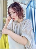 ボブウルフカット_ニュアンススタイル