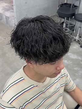 ルアン 大分駅店(ruen) 大分府内メンズカットメンズパーママッシュ波巻きツイスパ