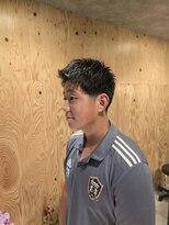 レベンディス(LEVENDIS) アップバングスタイル