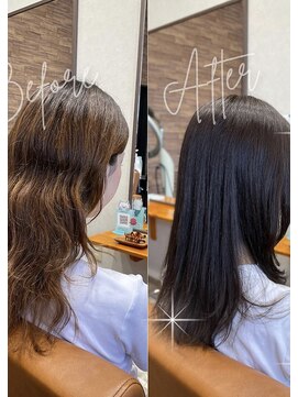 ルスリー 前橋店(Lsurii) 髪質改善カラー