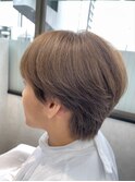 韓国マッシュ・ブリーチ無しアッシュベージュ