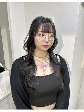 ユーフォリア 渋谷グランデ(Euphoria SHIBUYA GRANDE) ハッシュカット くびれ巻き