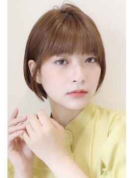 アイ(I.) 【 Ｉ. 】30代からのナチュラル前下がりショートボブ　川口