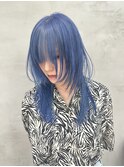 ブルーウルフカット【MIKITO】