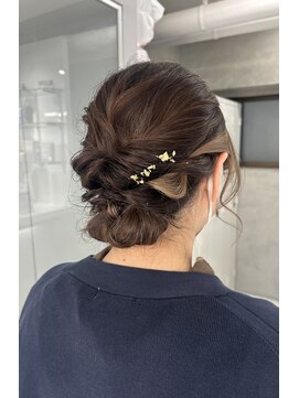 スウィープ(sweep) 【ヘアセット】ふわっとシニヨン☆
