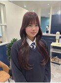 卒業カラー×ダブルカラー×ピンクラベンダー