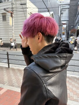 エクシア(EXCIA) メンズ/マッシュ/ピンク