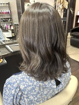 リジェール 高辻店 オリーブベージュ/白髪ぼかし/髪質改善/ベージュ【高辻/御器所】