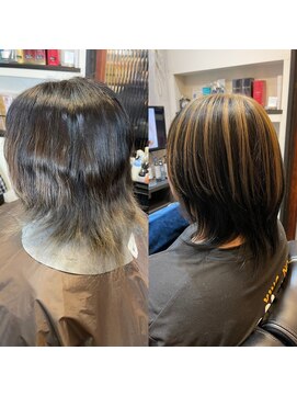 カシア cassia hair dressing salon 【cassia】ミディアム　[30代40代50代]