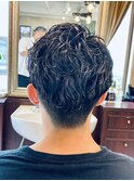 【30代 男性】ロンドンツーブロパーマ（大宮/バーバー）