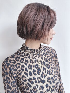 モリオ(morio) ＊くせ毛風顎ラインボブ外国人風ミニボブ耳かけボブ大人ボブディ