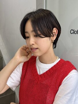 クロト(Clotho) ショートカット/髪質改善縮毛矯正白髪ぼかしレイヤーカラーボブ