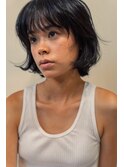 Hair by ryu 【レイヤーボブ　黒髪スタイル　あびこ　20代】