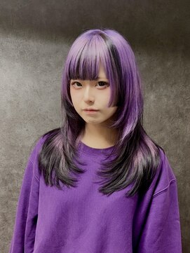 ニュイ 新宿(Nuit) デザインカラー レイヤーカット