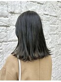 《吉田光ノ丞》外はねミディアム/ダークグレージュ