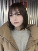 French bob×Olive greige
