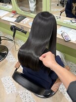 イオエ 西梅田(ioe)&nbsp;ブリーチなしカラー／髪質改善/ミルクティーベージュ/小顔へア