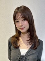 ファルベ(Farbe)&nbsp;イメチェン/ピンクベージュ/前髪カタログ/クールショート