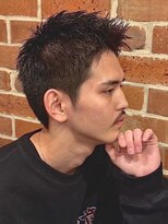 ヒロギンザバーバーショップ 神楽坂店(HIRO GINZA BARBER SHOP)&nbsp;刈り上げスパイキーショート
